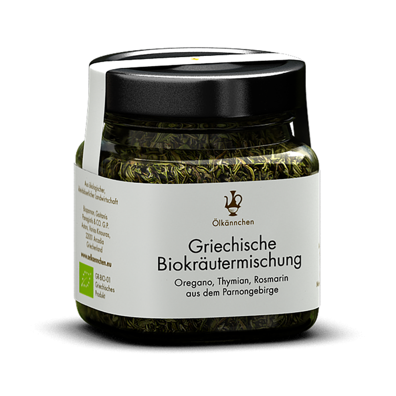 Ölkännchen Ölkännchen Griechische Kräutermischung, Parnongebirge GR 28g im Glas - Produktbild