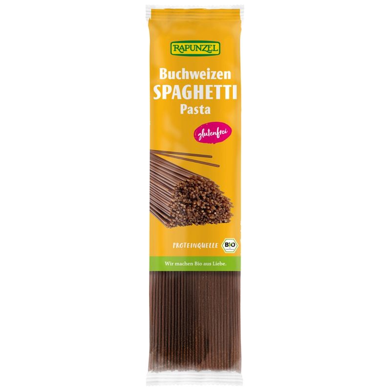 Rapunzel Buchweizen-Spaghetti, Getreidespezialität aus Vollkorn-Buchweizenmehl - Produktbild