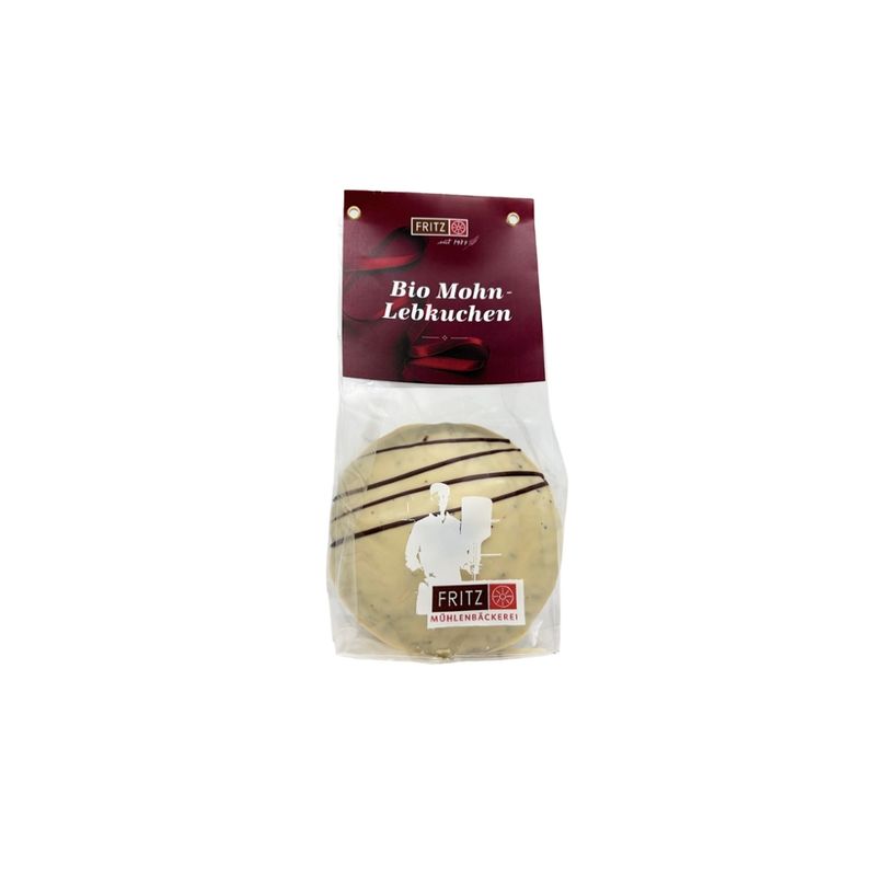 Fritz Fritz Bio Mohn-Lebkuchen 2er - Produktbild