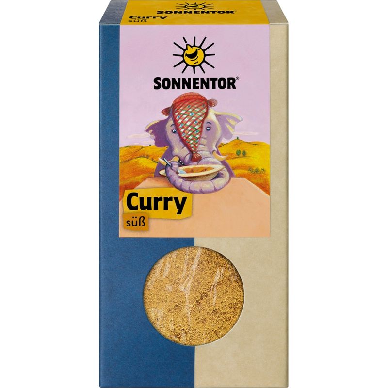 Sonnentor Curry süß, Packung - Produktbild