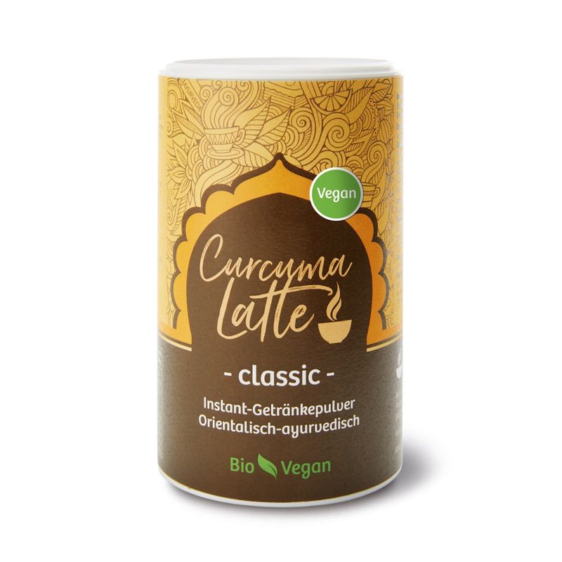 Classic Ayurveda Curcuma Latte Vegan, bio, 220 g - Produktbild