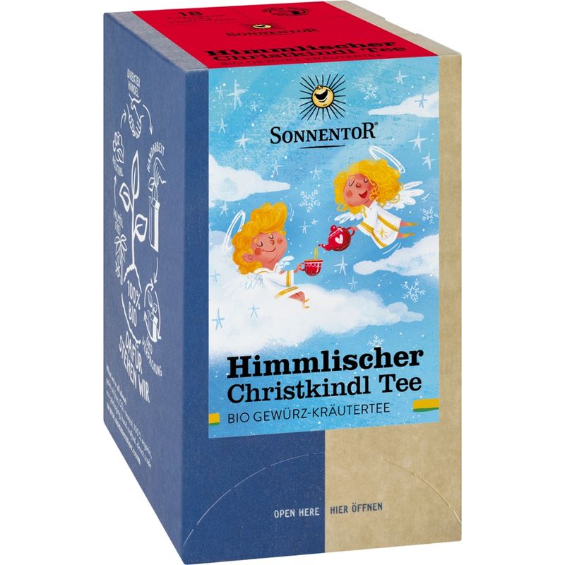 Sonnentor Himmlischer Christkindl Tee, Doppelkammerbeutel - Produktbild