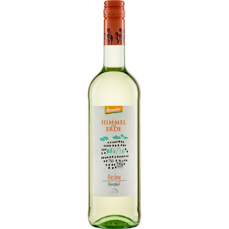 Riegel Eigenmarke 'Himmel und Erde' Riesling Demeter QW Herrenhof - Produktbild