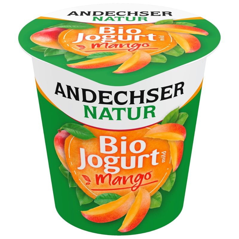 Andechser Natur Bio Fruchtjogurt Mango 3,8% - Produktbild