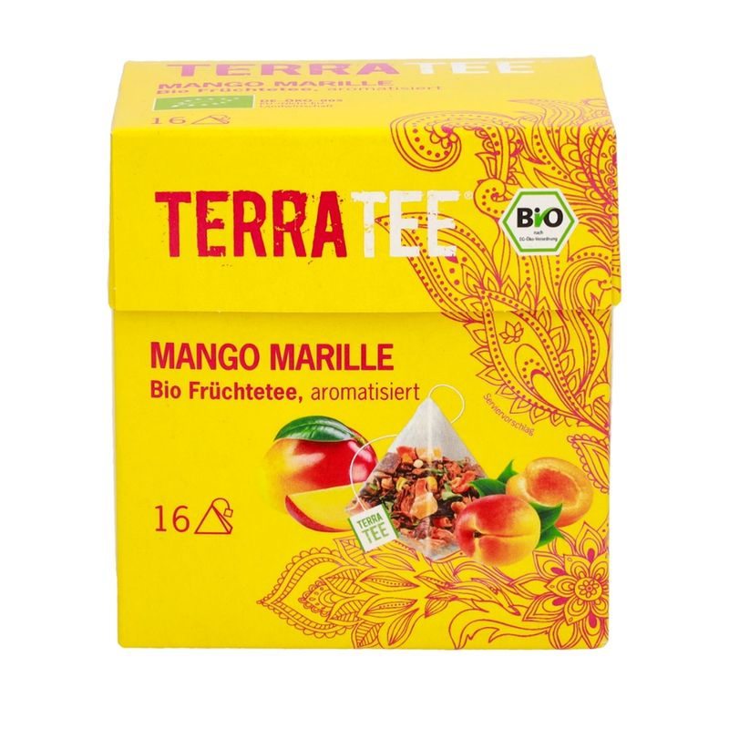 TERRATEE® Terra Tee Bio Früchtetee Mango Marille - Produktbild