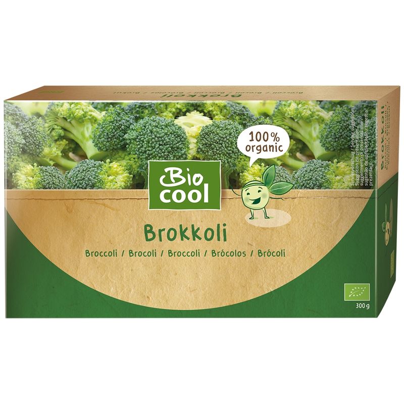 BioCool Bio Brokkoli, tiefgefroren, 300 g - Produktbild