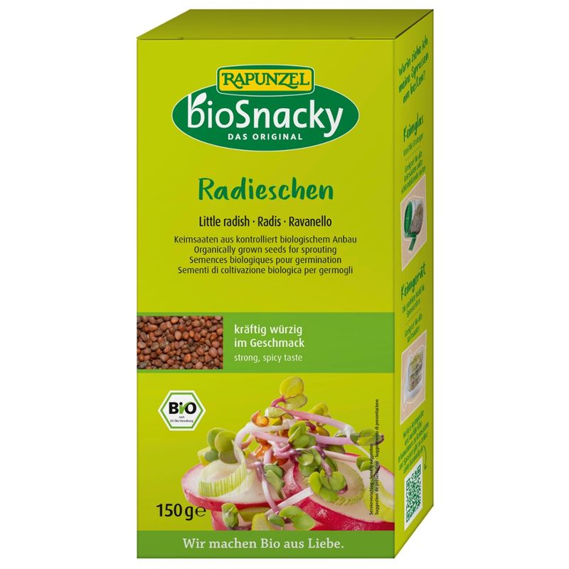 Rapunzel Radieschen bioSnacky - Produktbild