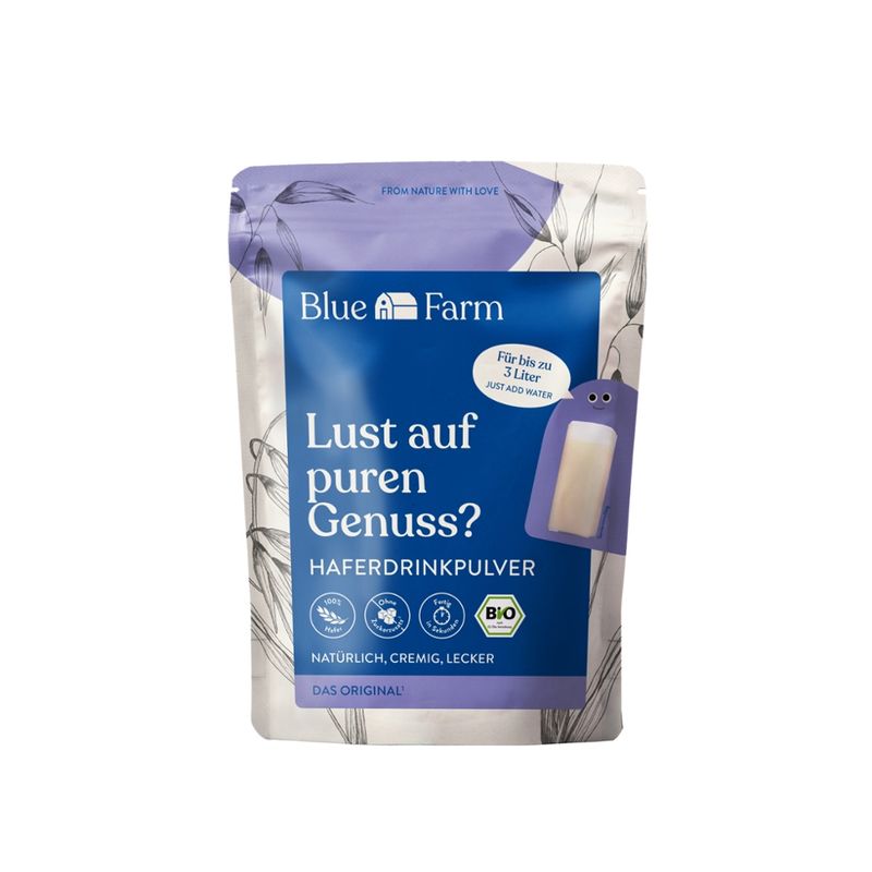Blue Farm Blue Farm Pure Oat Base 3L mit 100% Bio-Hafer - Produktbild