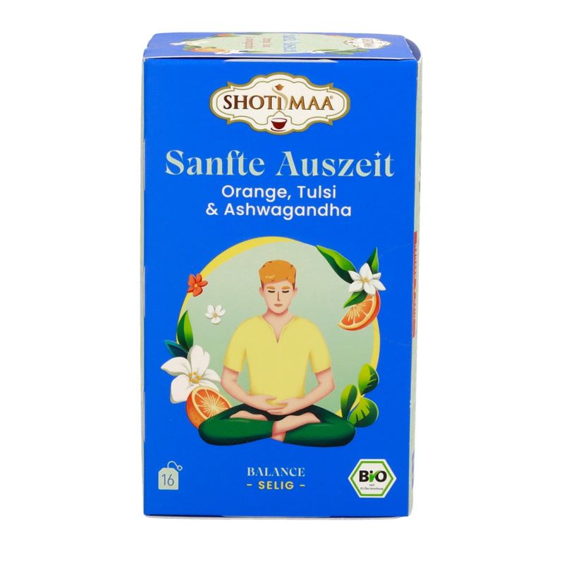 Shoti Maa Sanfte Auszeit - Orange, Tulsi, Ashwagandha - Produktbild