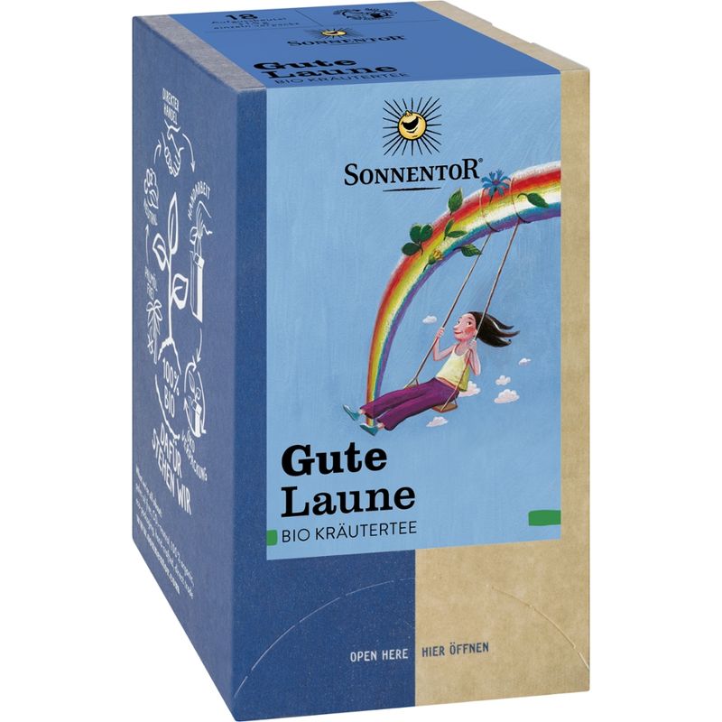 Sonnentor Gute Laune Kräutertee, Doppelkammerbeutel - Produktbild