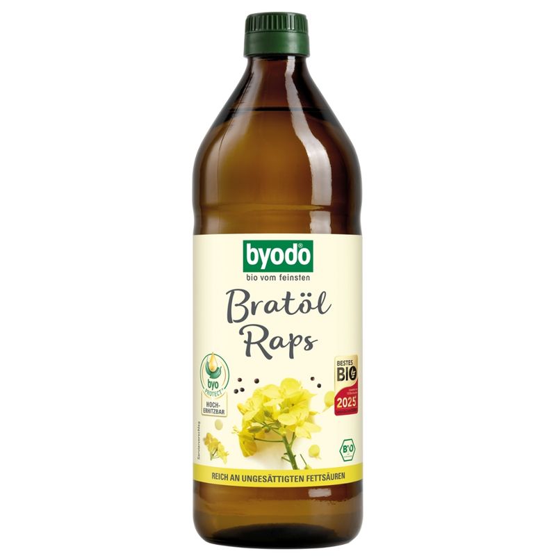 Byodo Byodo Frying Oil Rapeseed 0,75l - Produktbild
