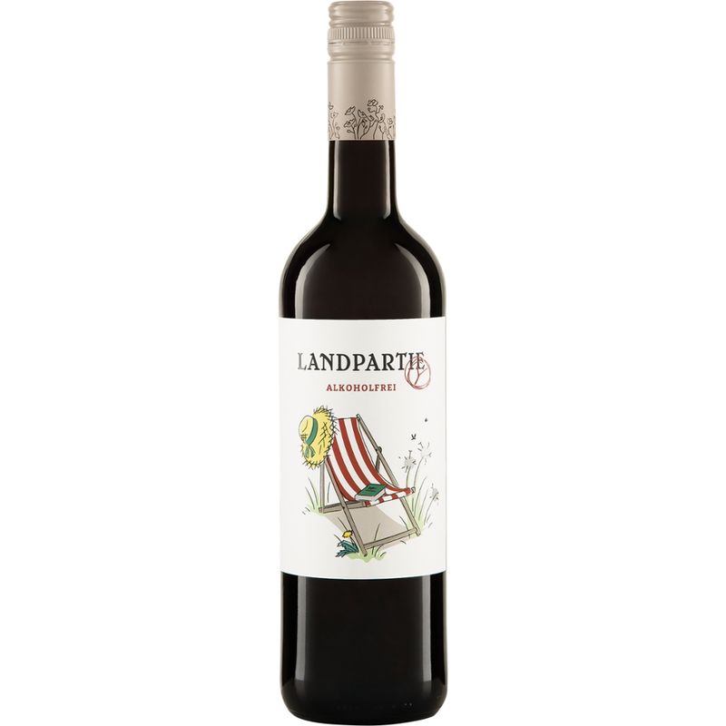 Riegel Eigenmarke LANDPARTY alkoholfrei Rot - Produktbild