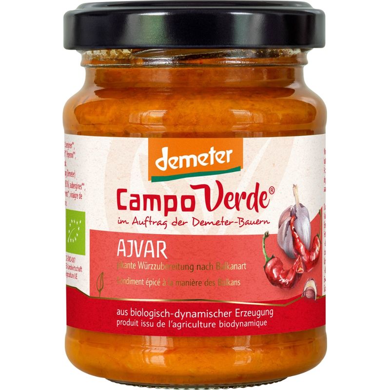 Campo Verde CV demeter Ajvar 125g - Produktbild