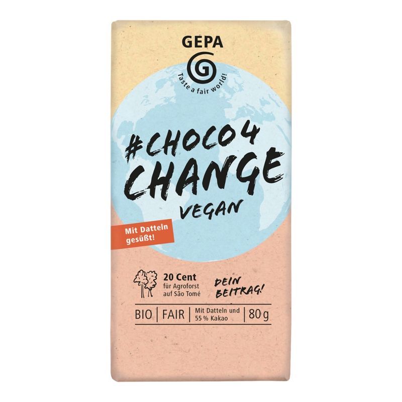 GEPA - The Fair Trade Company Bio #Choco4Change Vegan - Produktbild