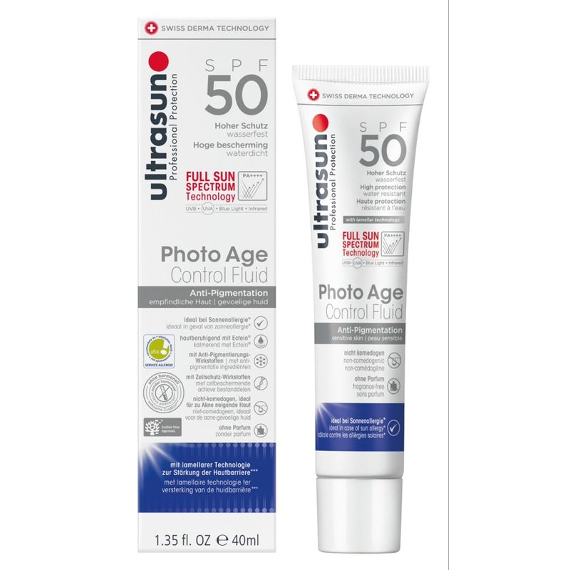 Ultrasun Photo Age Anti-Pigmentation Control Fluid SPF50 40ml - Produktbild