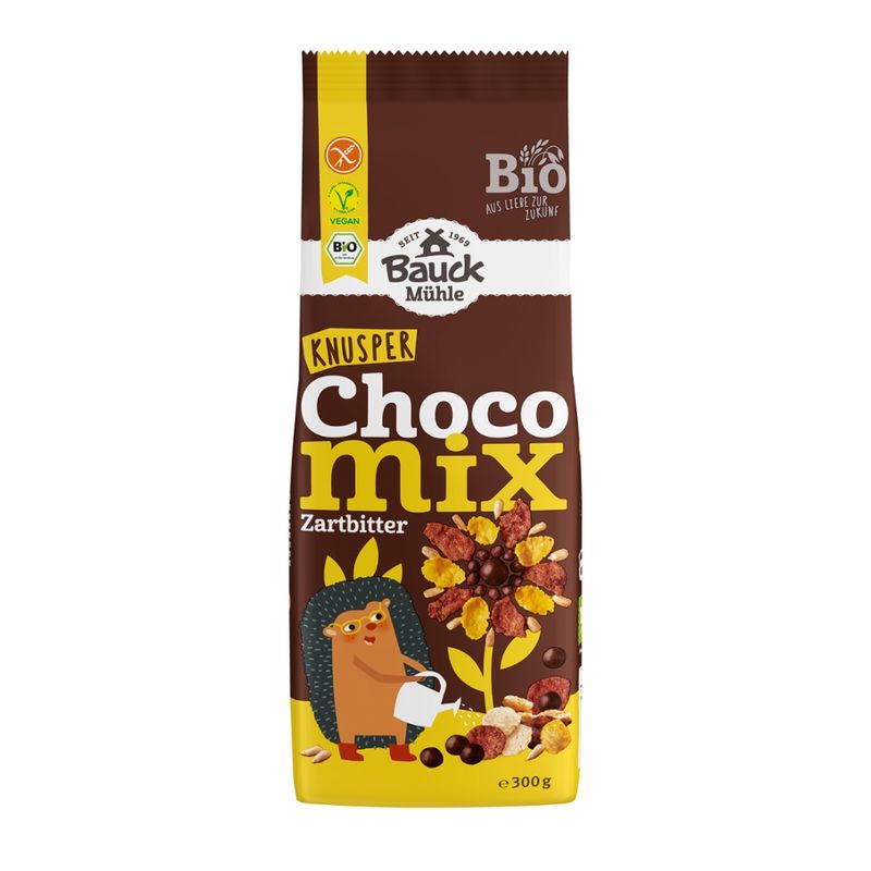 Bauck Mühle Choco Mix Zartbitter Bio glutenfrei Bio - Produktbild