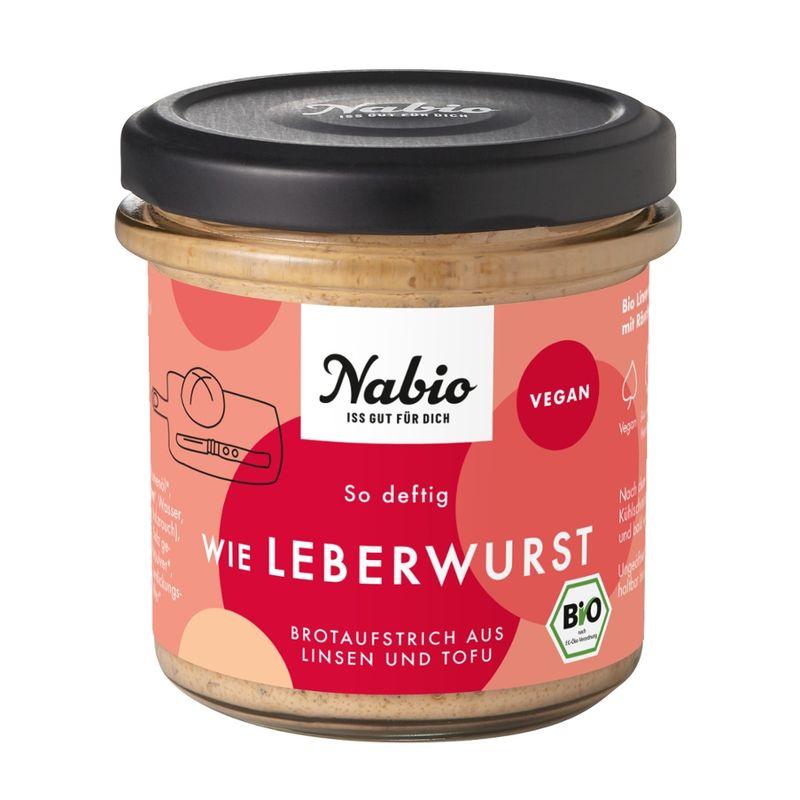 Nabio Nabio Aufstrich Brotzeit wie Leberwurst - Produktbild