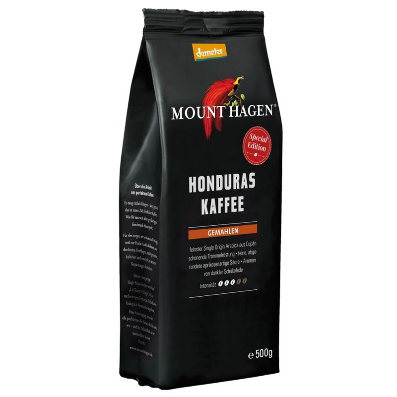 Mount Hagen Demeter Röstkaffee  Honduras, gemahlen - Produktbild