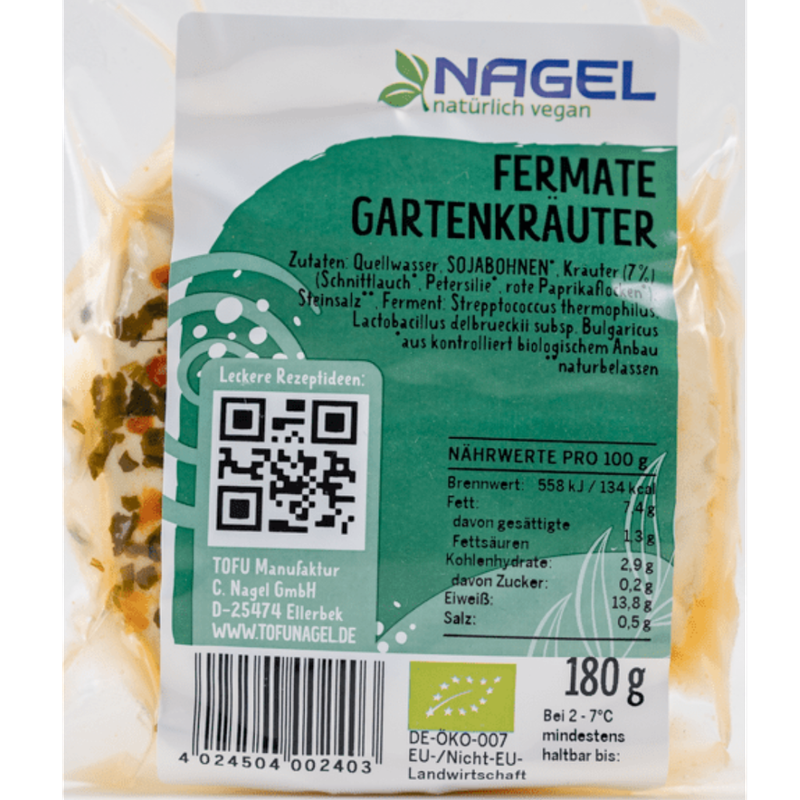 NAGEL Fermate Gartenkräuter 180g - Produktbild