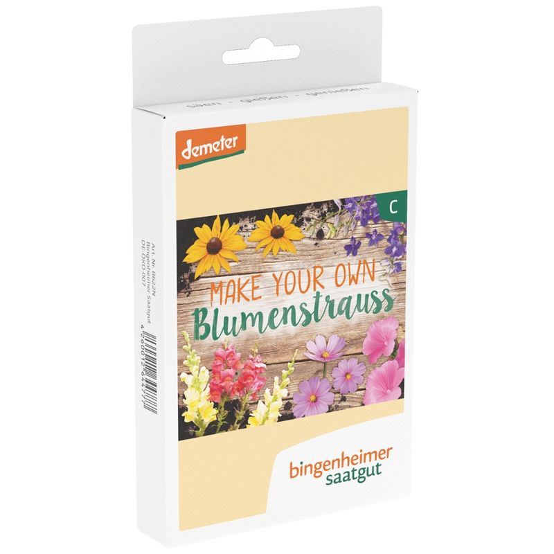 Bingenheimer Saatgut Make your own Blumenstrauß - 5 Sorten für den eigenen Blumenstrauss - Produktbild