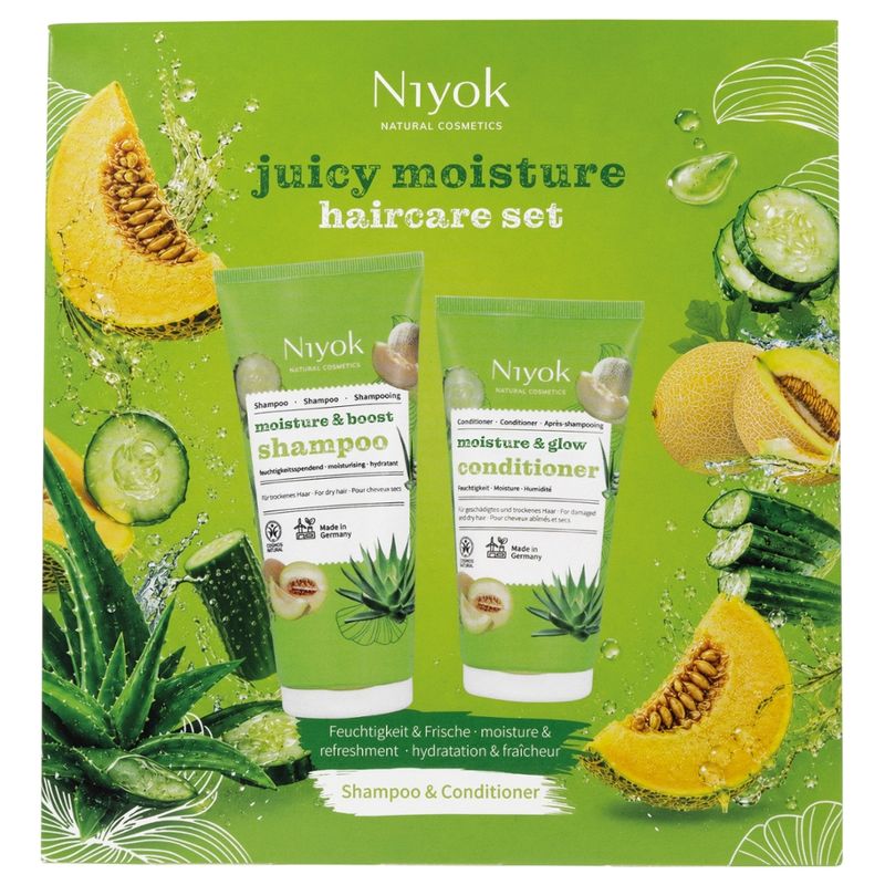 Niyok Geschenkset Haarpflege juicy moisture - Produktbild