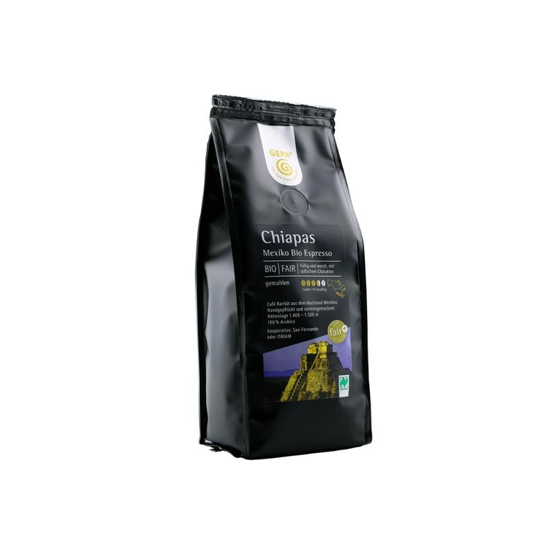 GEPA - The Fair Trade Company Mexiko Bio Espresso Chiapas, gemahlen - Produktbild