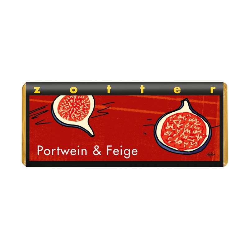 Zotter Schokolade Portwein & Feige (++) - Produktbild