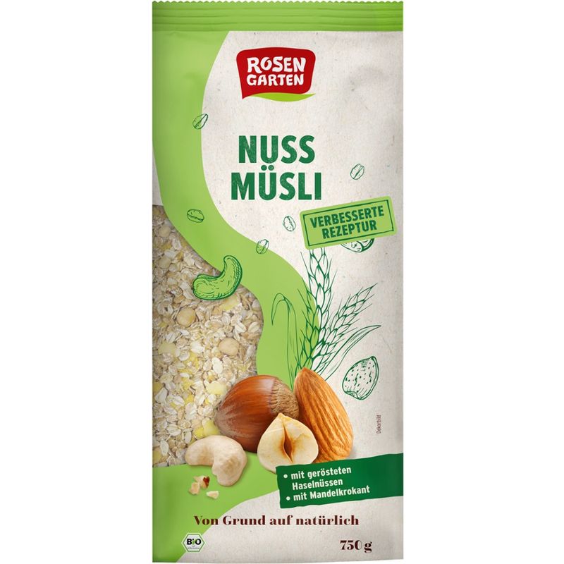 Rosengarten Nuss-Müsli - Produktbild