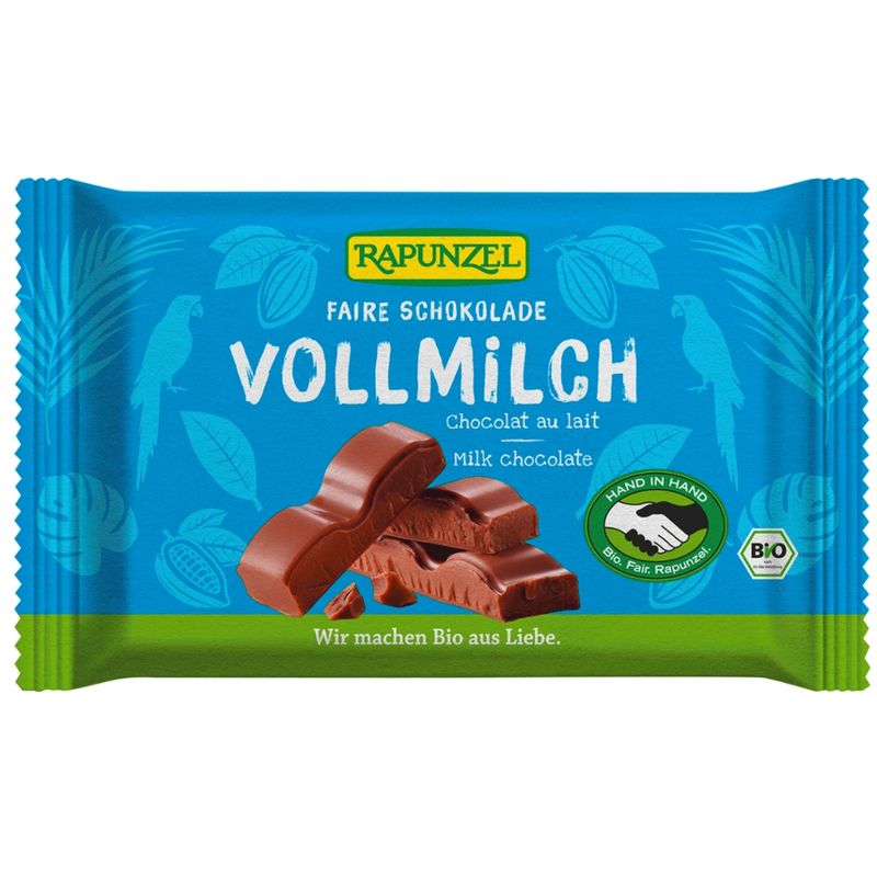 Rapunzel Vollmilch Schokolade HIH - Produktbild