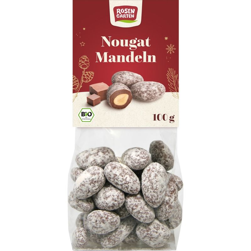 Rosengarten Nougat-Mandeln - Produktbild