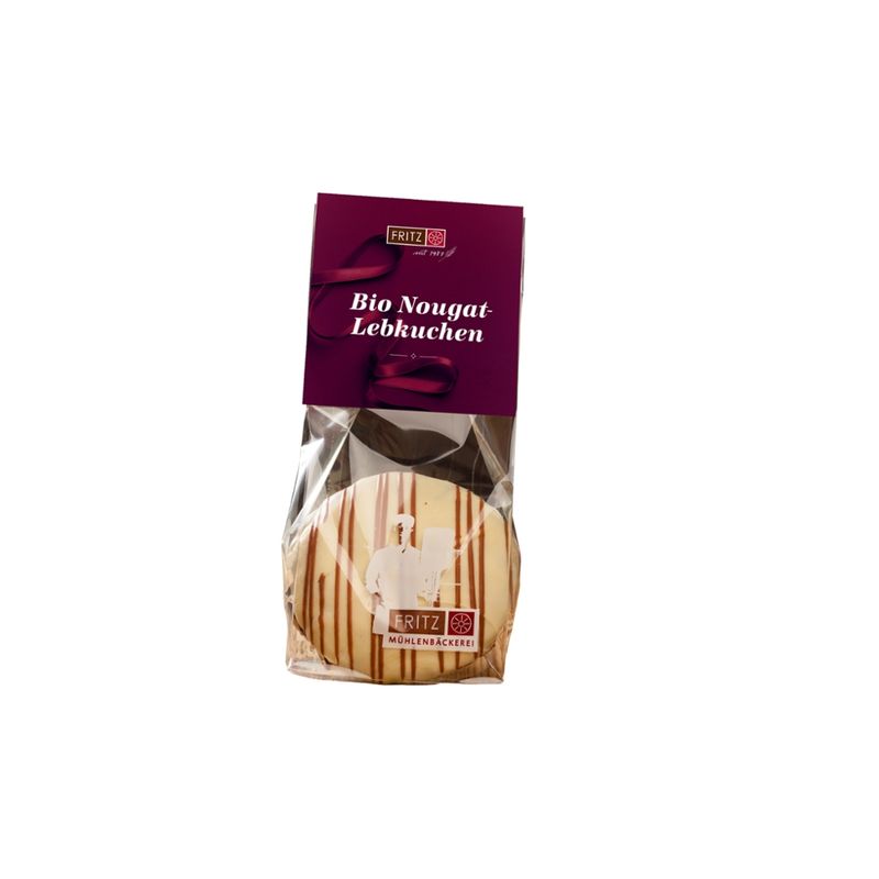 Fritz Fritz Bio Nougat-Lebkuchen 2er - Produktbild