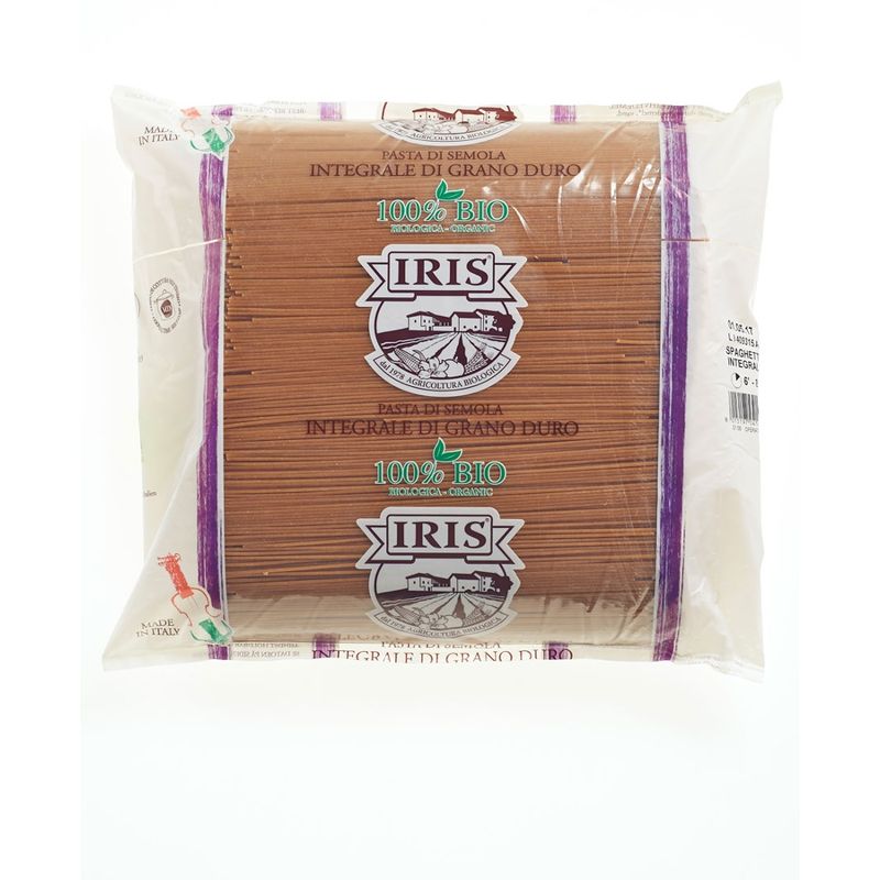 IRIS  Spaghetti aus Bio Vollkornhartweizengriess 5 Kg. - Produktbild
