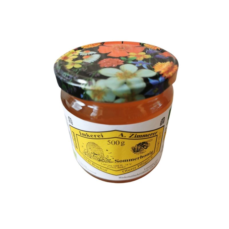 Imkerei Zimmerer 0062 Bioland Sommerhonig 500g - Produktbild