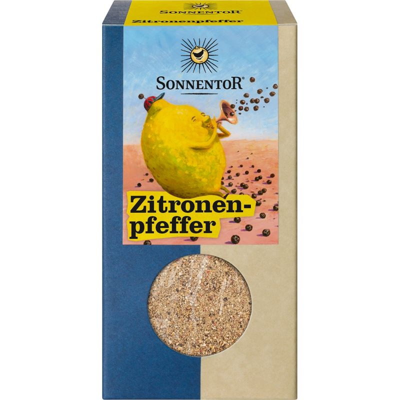 Sonnentor Zitronenpfeffer, Packung - Produktbild