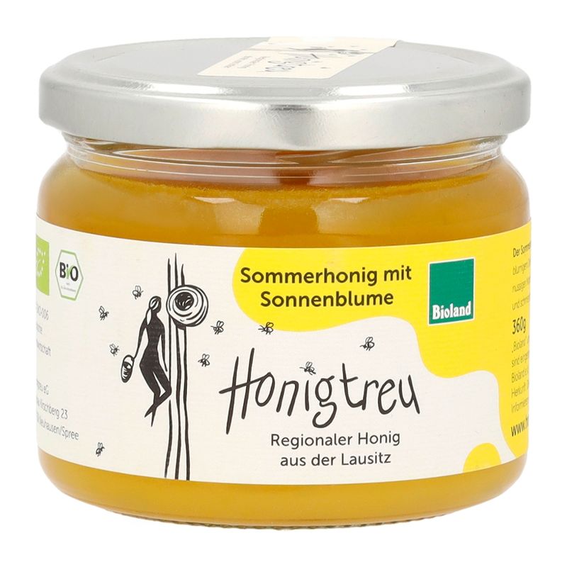 Honigtreu Sommerhonig mit Sonnenblume - Produktbild
