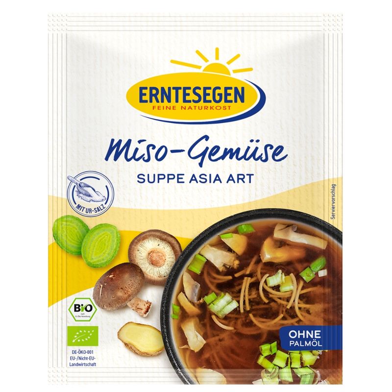 Erntesegen Miso-Gemüse Suppe Asia Art Bio - Produktbild