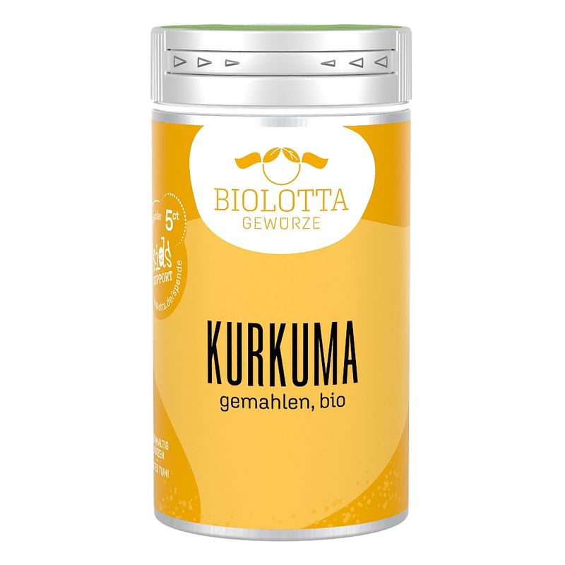 Biolotta Biolotta Gewürzstreuer Kurkuma gemahlen, bio - Produktbild