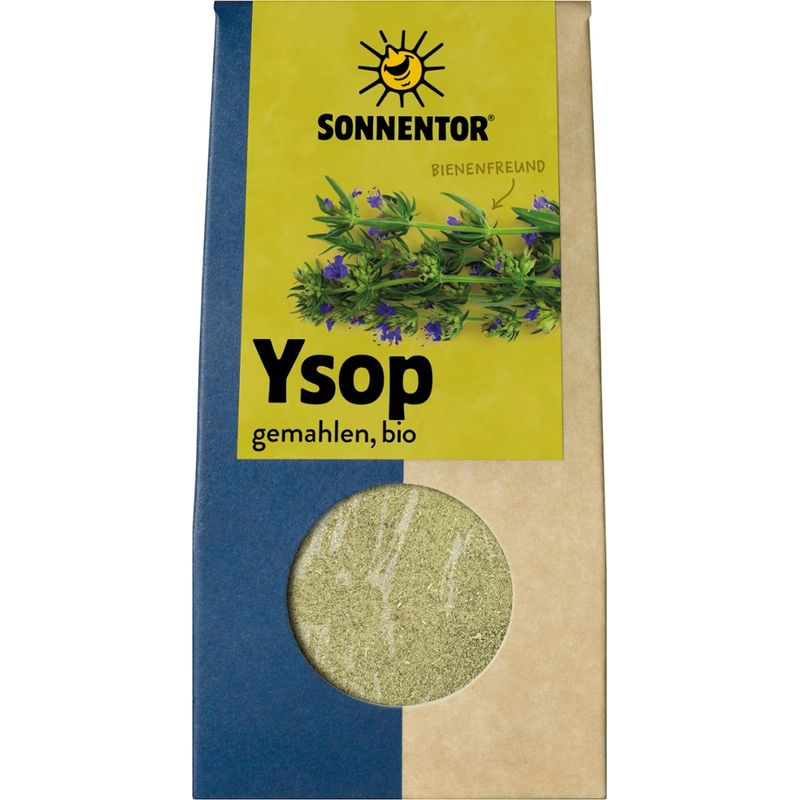 Sonnentor Ysop gemahlen, Packung - Produktbild