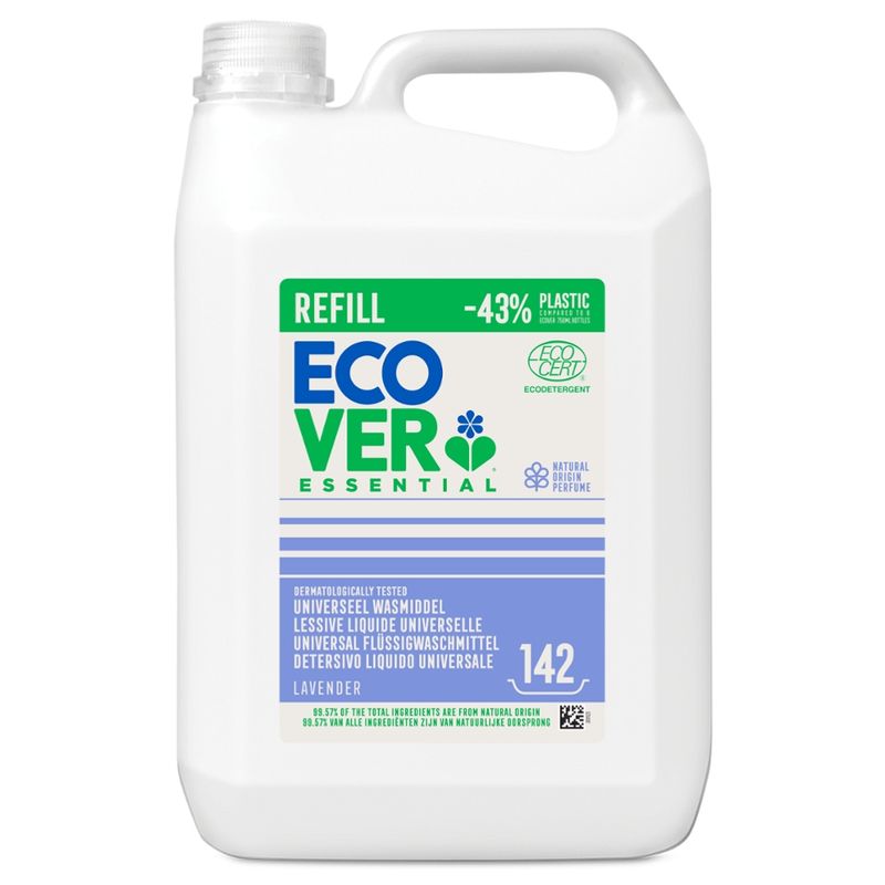 Ecover Essential Flüssigwaschmittel Lavender 5L - Produktbild