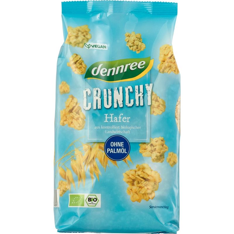 dennree Hafer-Crunchy, ohne Palmöl - Produktbild