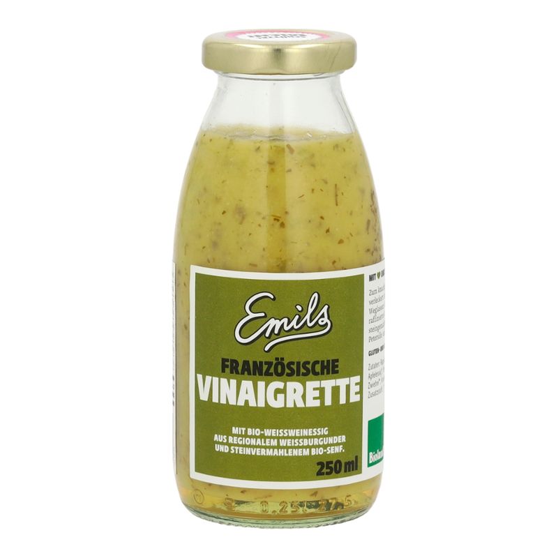 Emils Biomanufaktur Bioland Französische Vinaigrette 250 ml - Produktbild