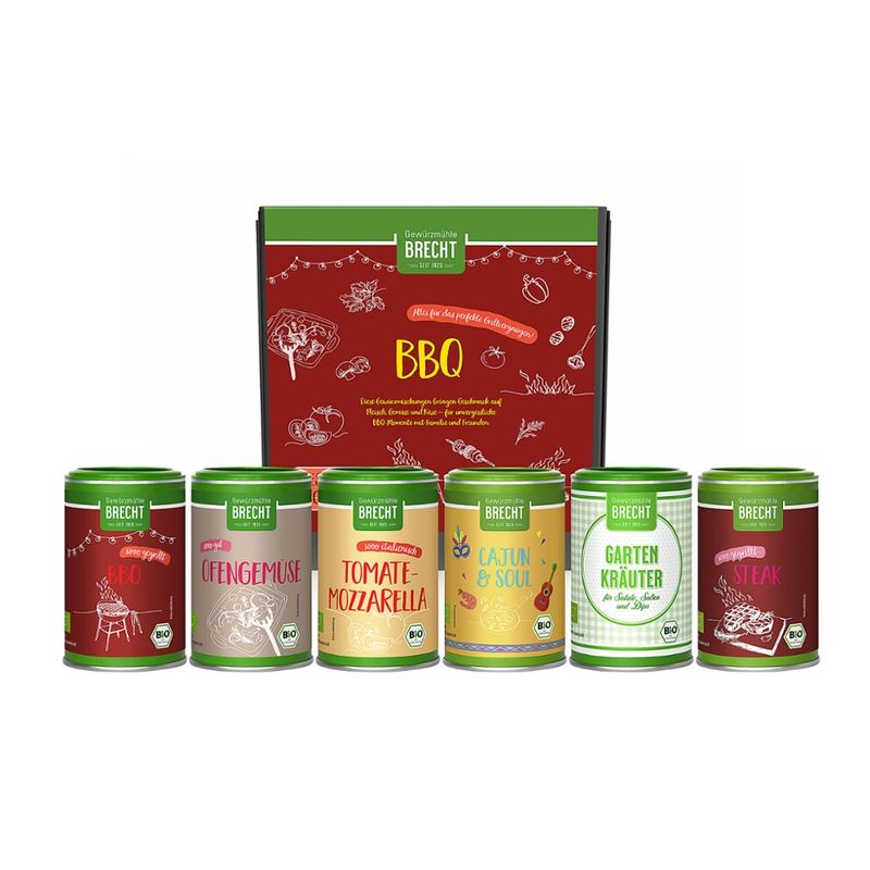 Gewürzmühle Brecht Geschenkbox "leckere Grillabende" - Produktbild