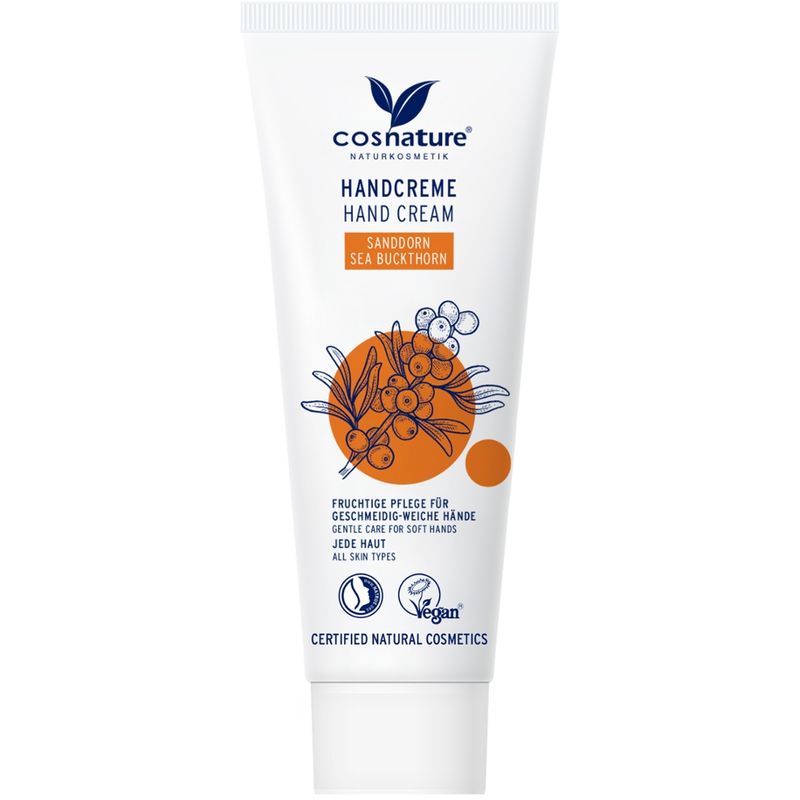 Cosnature  Handcreme Sanddorn 75 ml - Produktbild