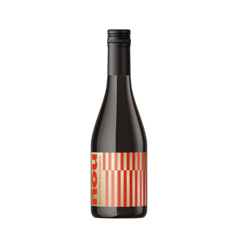 NOU NOU Badischer Balsamico vom Piwi Kollektiv im Handwerk in Deutschland hergestellt aus robusten, nachhaltigen Reben. - Produktbild