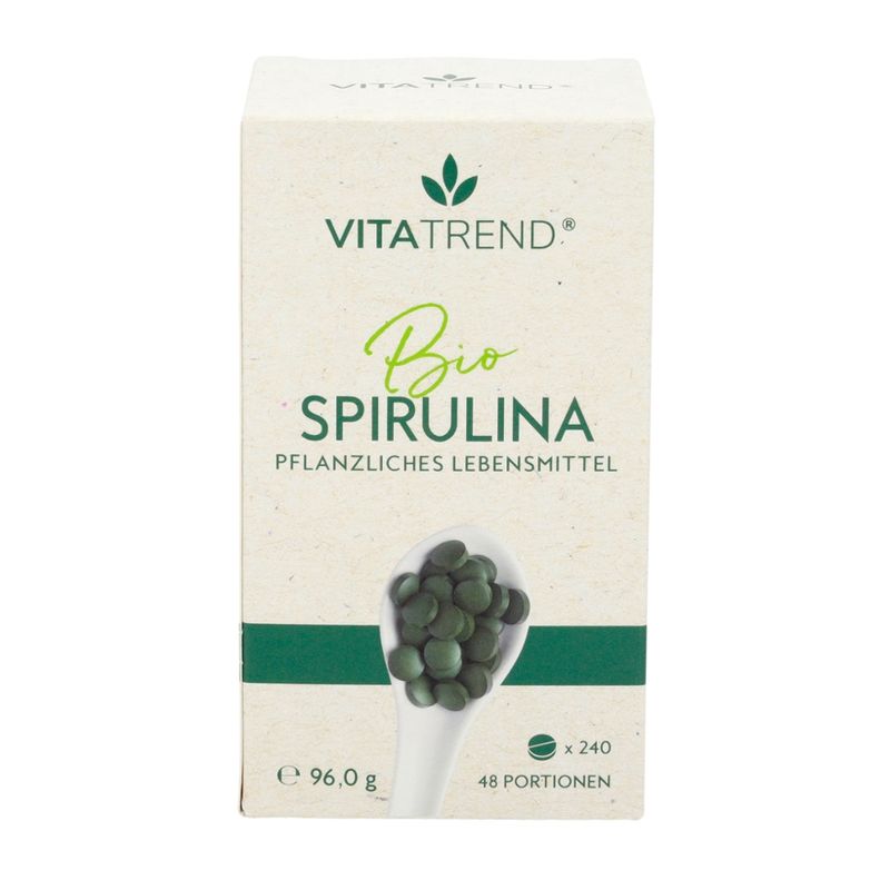 vitatrend BIO Spirulina Mikroalgen Tabletten - Produktbild