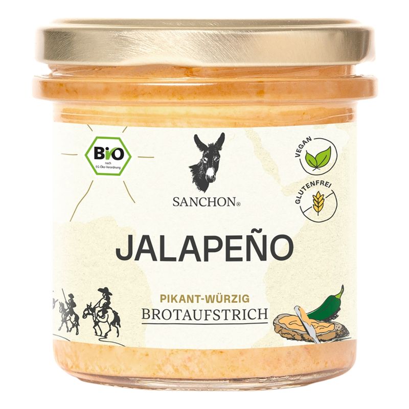 Sanchon Bio Brotaufstrich Jalapeño, SANCHON - Produktbild