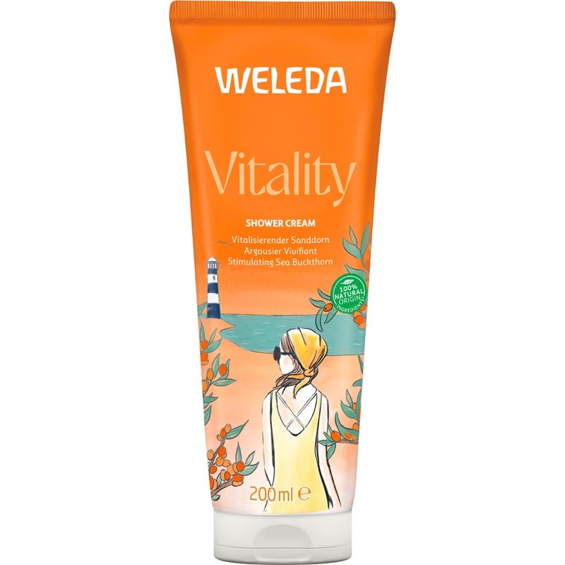 Weleda WELEDA Vitality Shower Cream Sanddorn - Produktbild