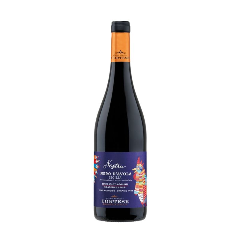 Cortese Cortese Nostru Nero d'Avola Sicilia DOC BIO NO ADDED SULPHUR - Produktbild