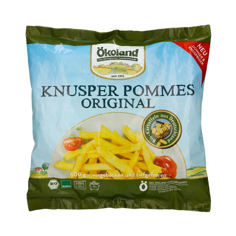 ÖKOLAND Knusper Pommes Original Glattschnitt - Produktbild