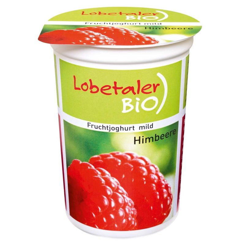 Lobetaler Bio Joghurt Himbeere - Produktbild